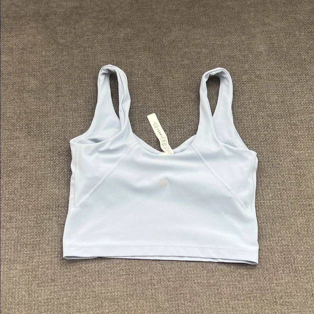 lululemon athletica Light Blue Crop Tank - Picture 2 of 5